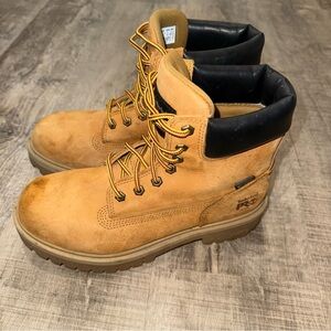 Timberland PRO Mens Direct Attach Yellow Work & Safety Boots Size 8 Medium